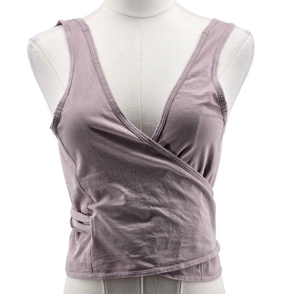 lululemon athletica Mauve Wrap Tank Top